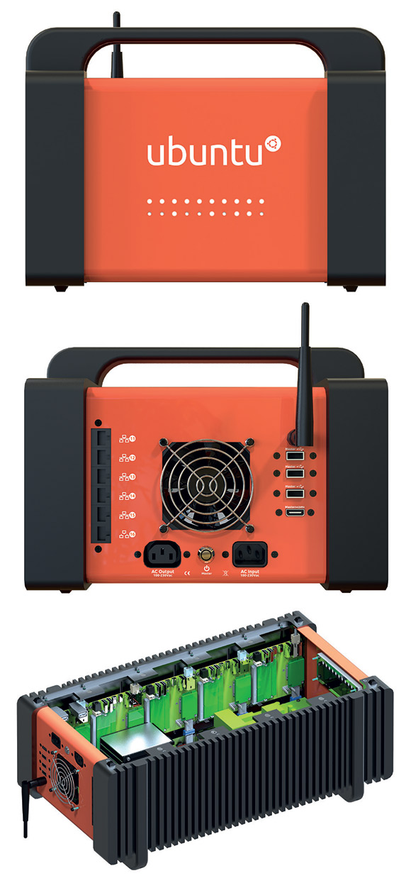 Оранжевый «чемоданчик» Ubuntu