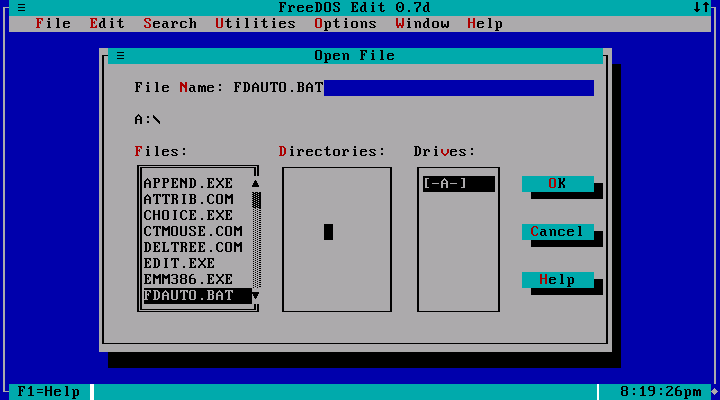 20 лет FreeDOS